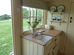 Holiday  Caravan Lounge/Kitchen Wadebridge Cornwall